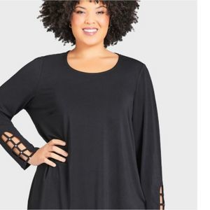 Cage Sleeve Top